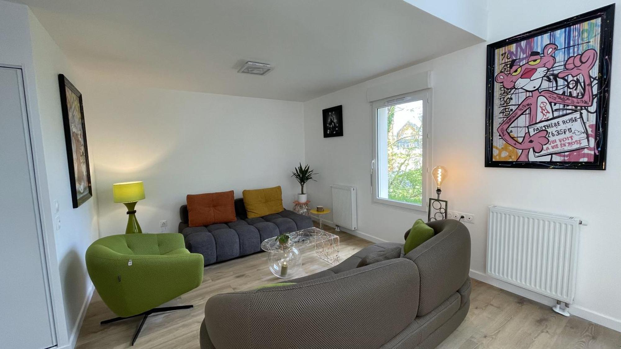 La Maison De Virginie Benouville  Luaran gambar